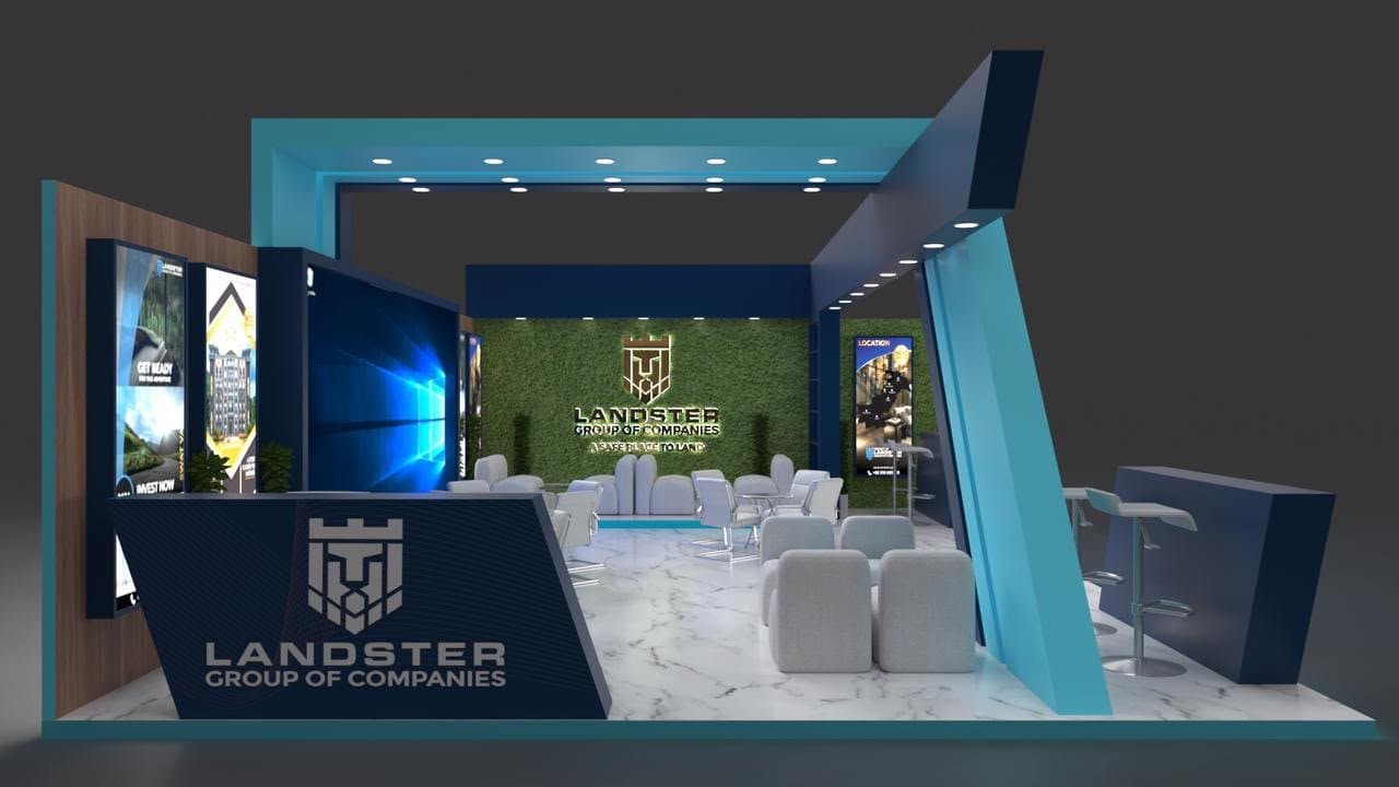 Corporate exhibition stand design