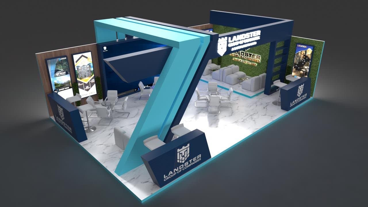 Corporate exhibition stand design